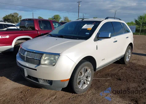 2010 Lincoln Mkx z USA, uszkodzony, nr VIN 2LMDJ6JC1ABJ33330